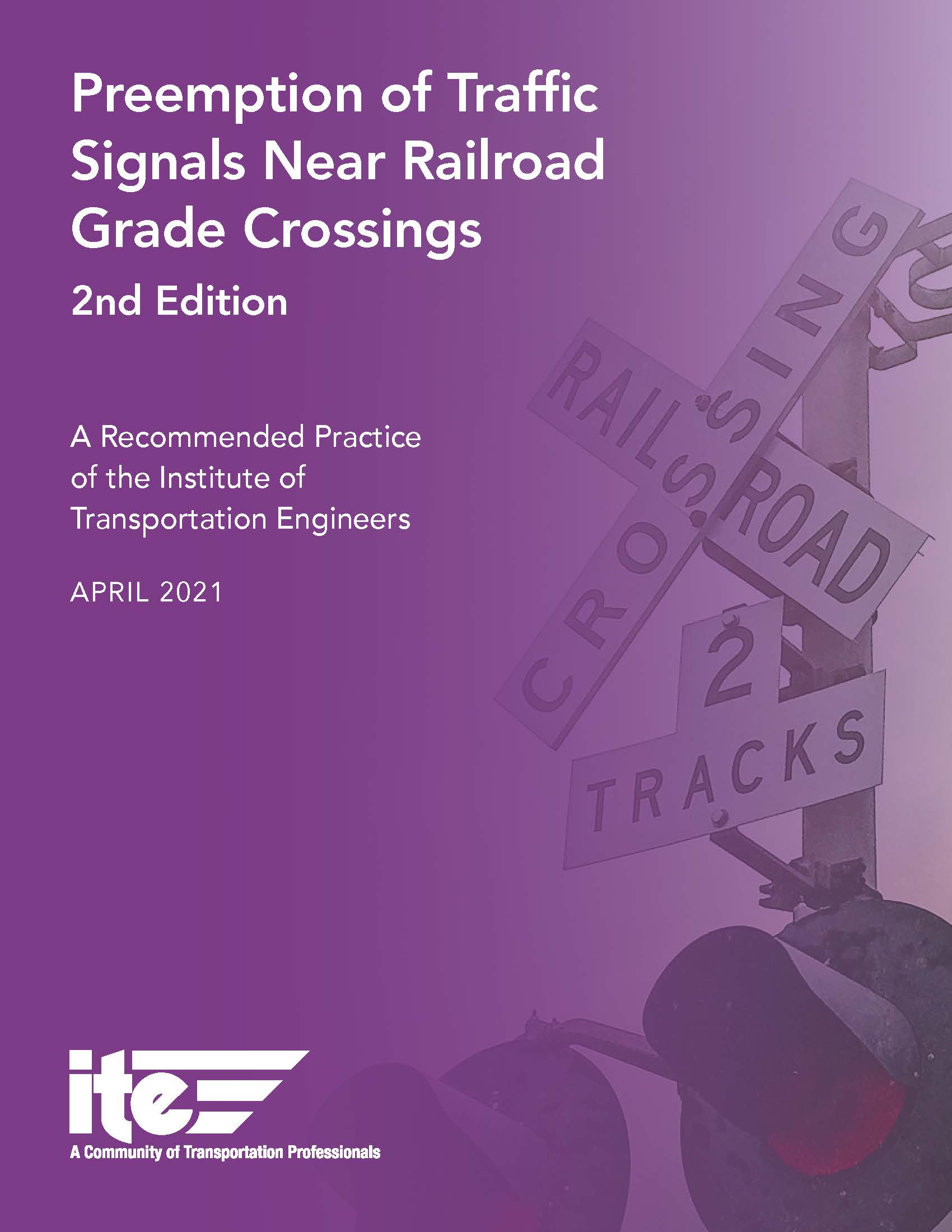 Preemption of Traffic Signals Near RR Grade Crossings (PDF)