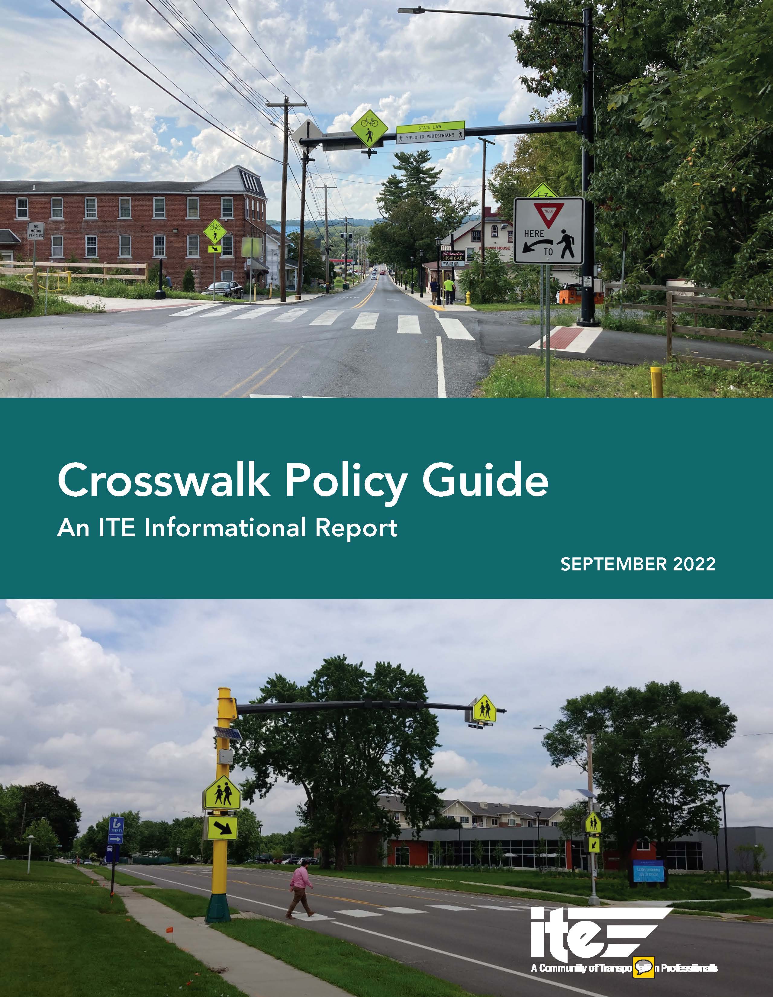 Crosswalk Policy Guide - an ITE Informational Report